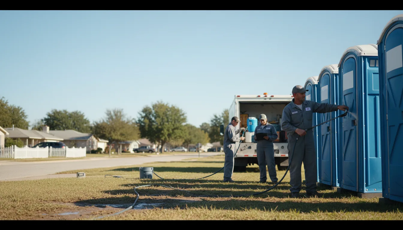 Long-Term Portable Toilet Rental in Lynn Center, IL near me